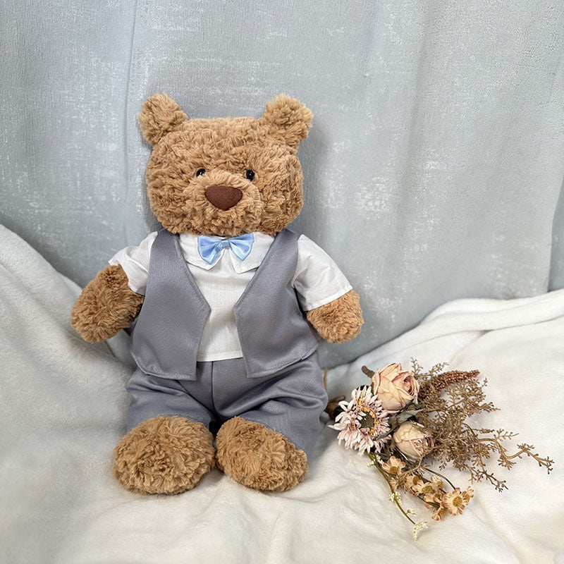 Bartholomew bear cute clothes outfits - Bride & Groom Wedding Outfit Set