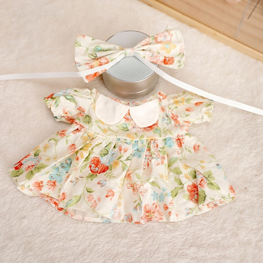 Bartholomew Bear/Bashful Bunny cute clothes outfits - Bloom Floral Dress