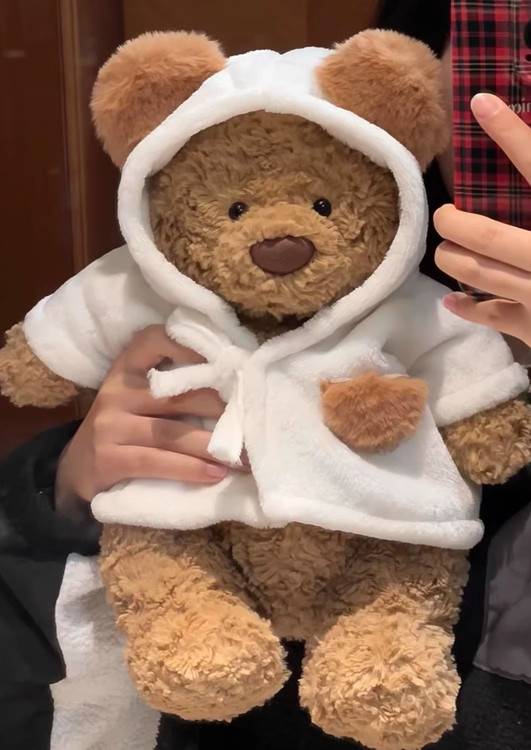 Bartholomew bear cute clothes outfits - Bear Bathrobe
