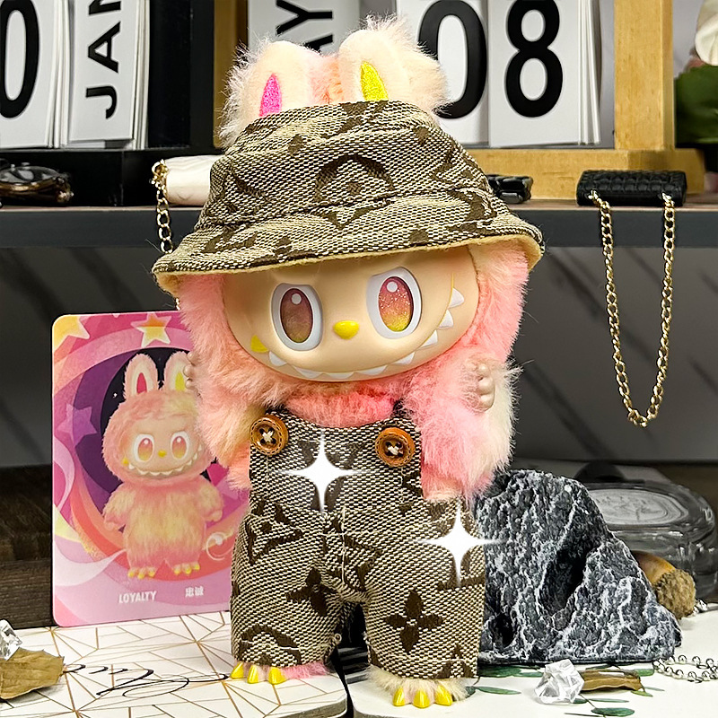 Labubu 4inch bag charm clothes outfits - MY10