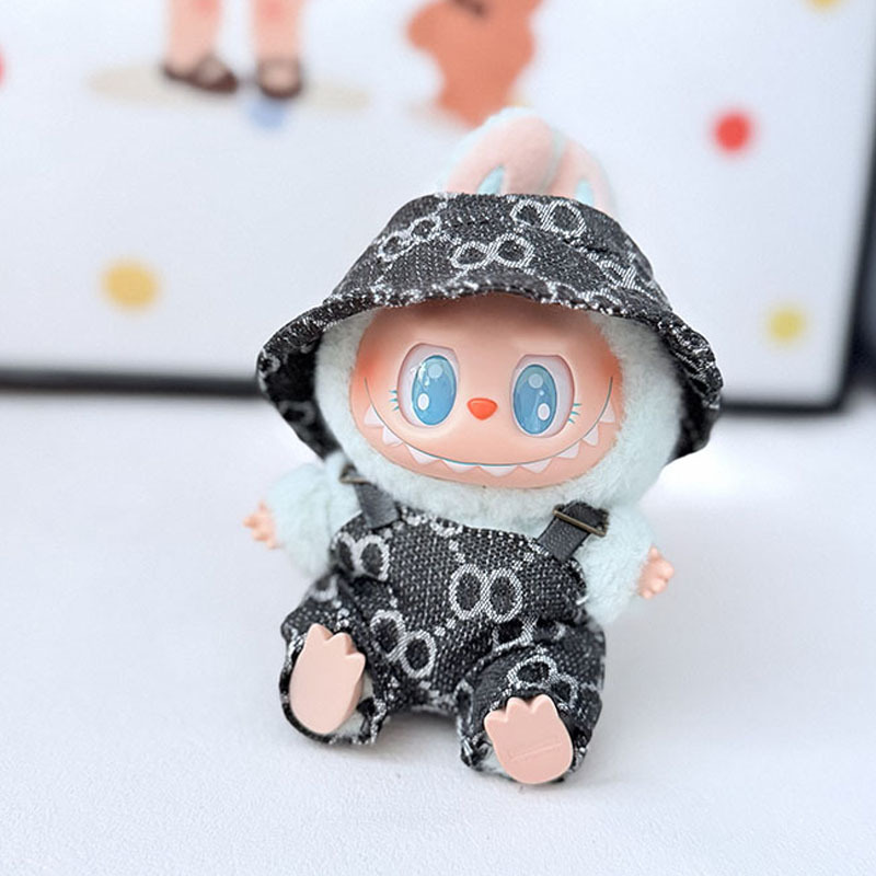 Labubu 4inch bag charm clothes outfits - 062387