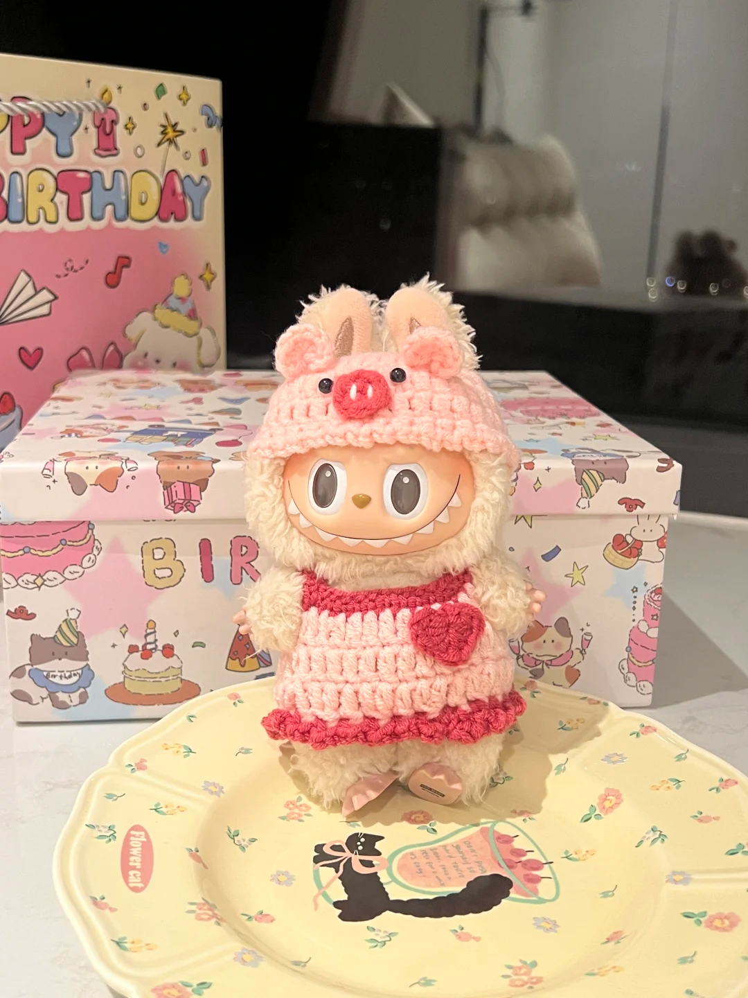 Labubu 4inch bag charm clothes outfits - MXM-H22