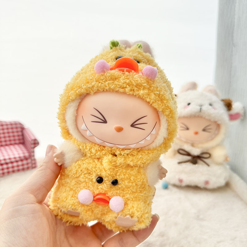 4inch bag charm cute custom clothes outfits - yellow duck - 031105