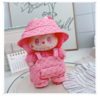 Labubu 4inch bag charm clothes outfits - 1004003