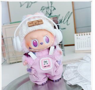 Labubu 4inch bag charm clothes outfits - 1004013