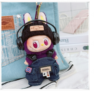 Labubu 4inch bag charm clothes outfits - 1004017