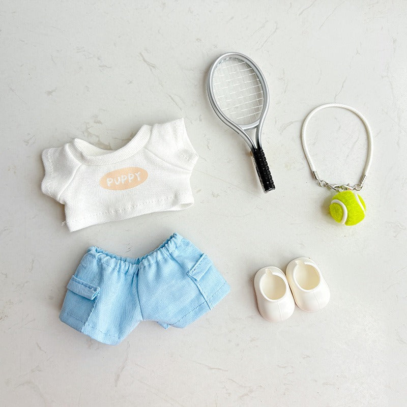 Labubu 4inch bag charm clothes outfits - 1004069