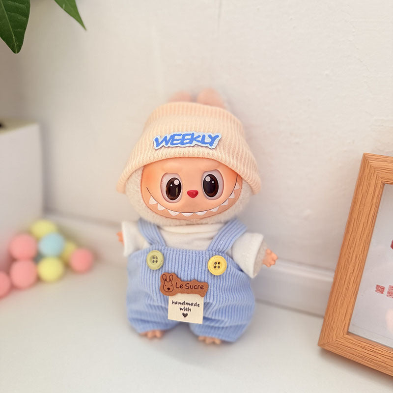 Labubu 4inch bag charm clothes outfits - 1018033