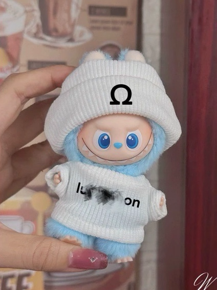 Labubu 3inch bag charm clothes outfits - 1018037