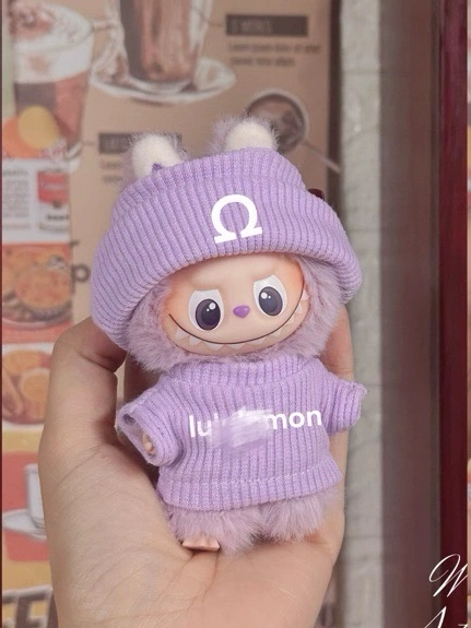 Labubu 3inch bag charm clothes outfits - 1018039