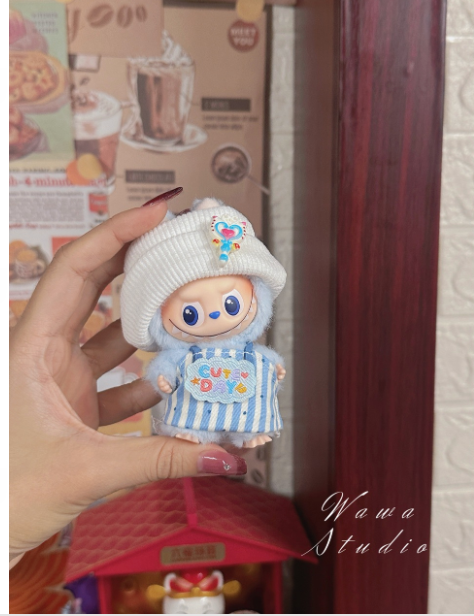 Labubu 3inch bag charm clothes outfits - 1018069