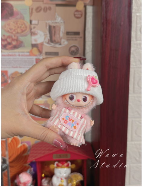 Labubu 3inch bag charm clothes outfits - 1018071