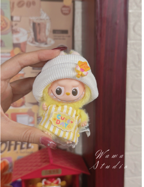 Labubu 3inch bag charm clothes outfits - 1018072
