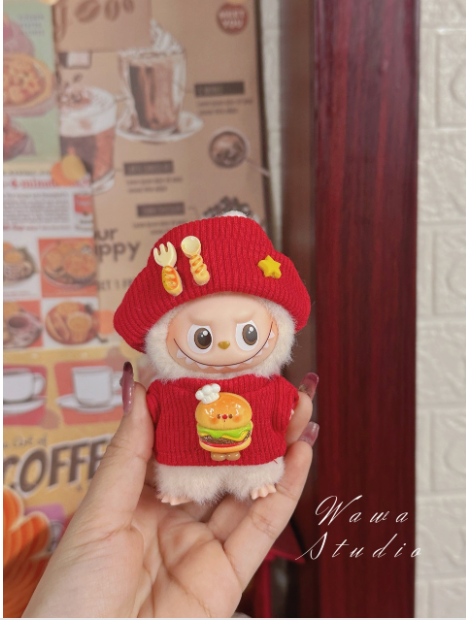 Labubu 3inch bag charm clothes outfits - 1018083