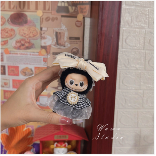 Labubu 3inch bag charm clothes outfits - 1018085