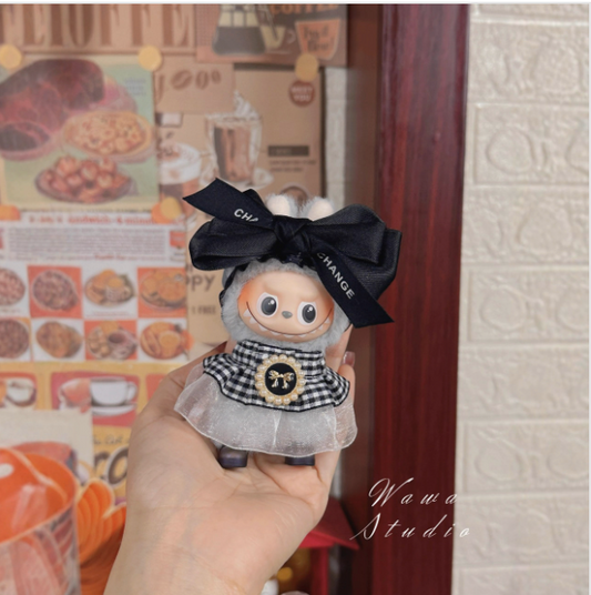 Labubu 3inch bag charm clothes outfits - 1018095