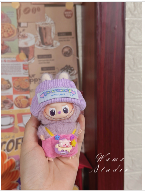 Labubu 3inch bag charm clothes outfits - 1018097