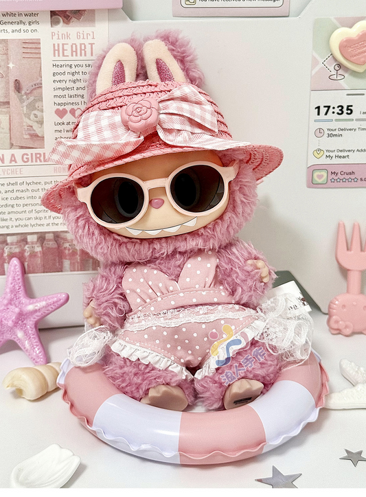 Labubu 4inch bag charm clothes outfits - 1023004