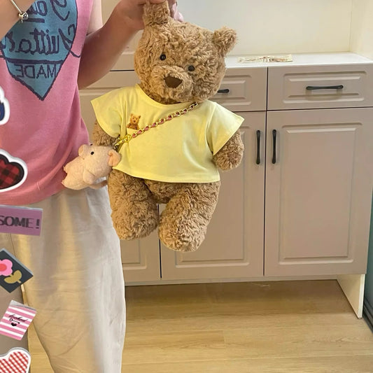 Bartholomew bear clothes outfits - Yellow Bear T-shirts - FX31 (Tiny/Medium/Large/Huge)