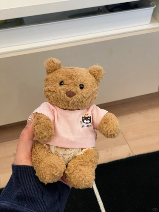 Bartholomew bear clothes outfits - Pink Cat T-shirts - FX34 (Tiny/Medium/Large/Huge)