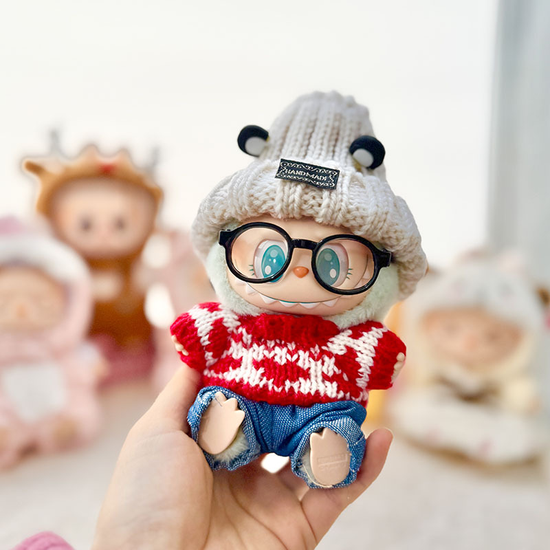 4inch bag charm cute custom clothes outfits - koala/elk set - 0507