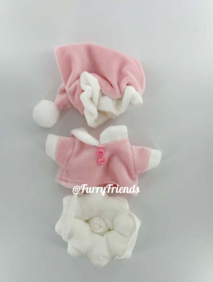 4inch bag charm cute custom clothes outfits - pink egg - 010114