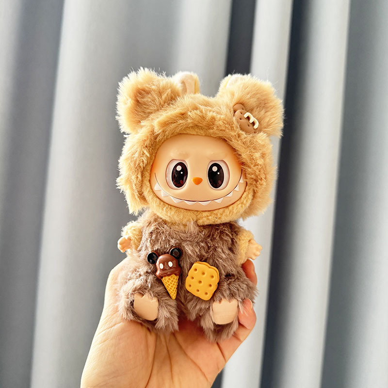 4inch bag charm cute custom clothes outfits - cute bear & bunny - 021806/021807