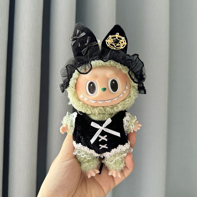 4inch bag charm cute custom clothes outfits - black sexy - 020215