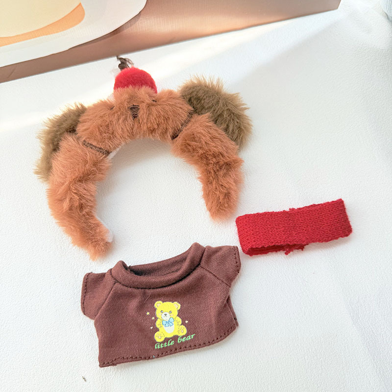 4inch bag charm cute custom clothes outfits - bear/bunny band - 050708/050709