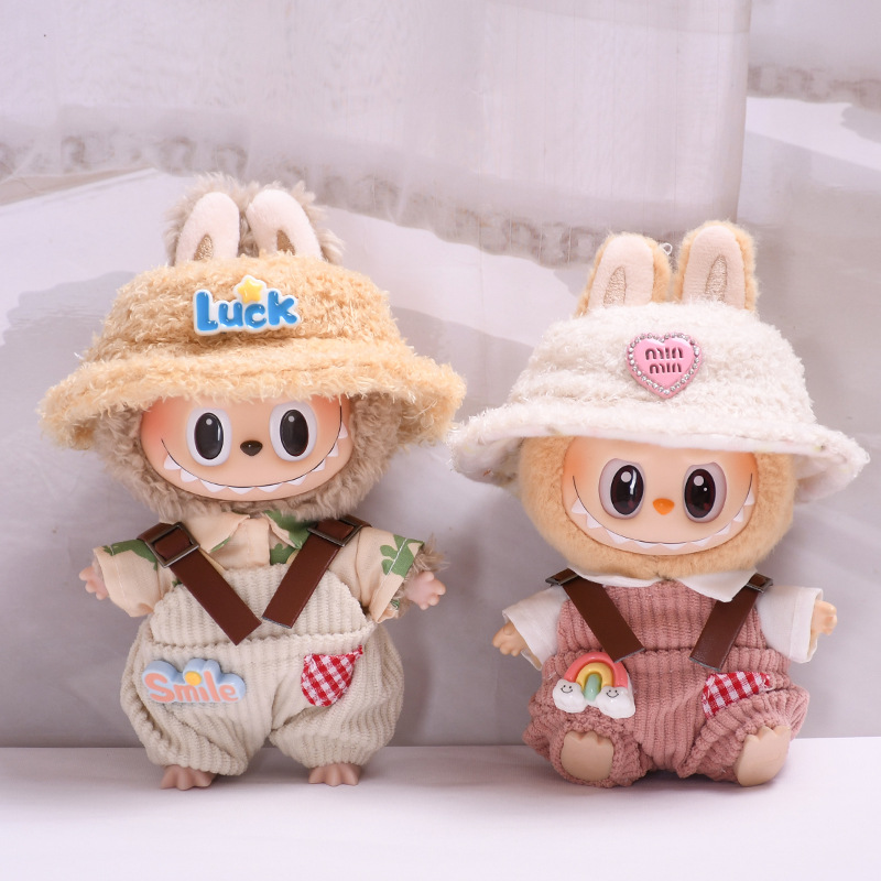4inch bag charm cute custom clothes outfits - Camping overalls
