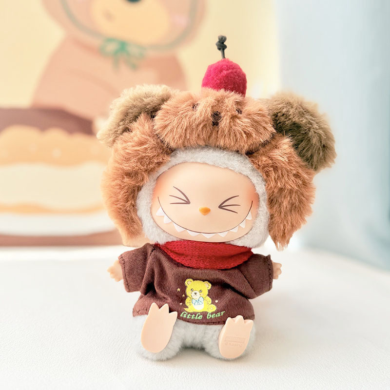 4inch bag charm cute custom clothes outfits - bear/bunny band - 050708/050709