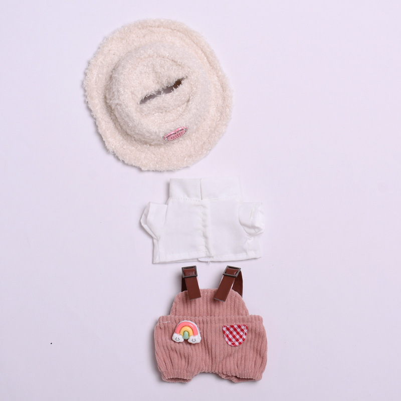 4inch bag charm cute custom clothes outfits - Camping overalls