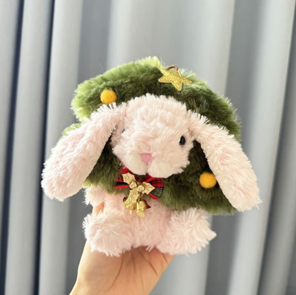 4inch bag charm cute custom clothes outfits - Christmas tree - 010101
