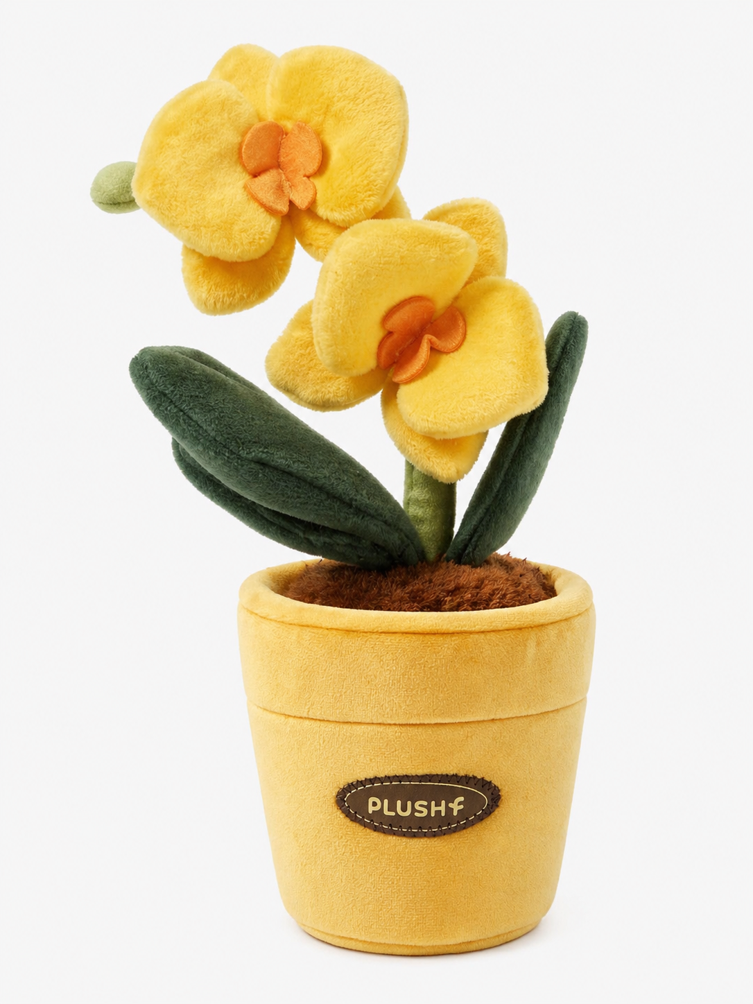PlushWoods - Phalaenopsis 'Yellow' Plant Plush