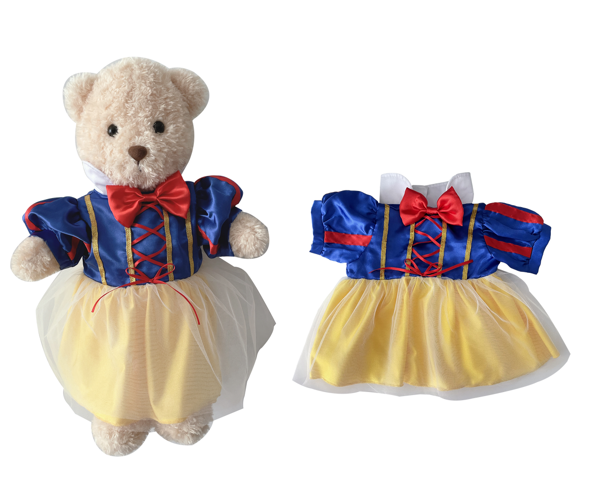 Blue Princess Dress for Bartholomew Bear Plush – 14-Inch Outfit