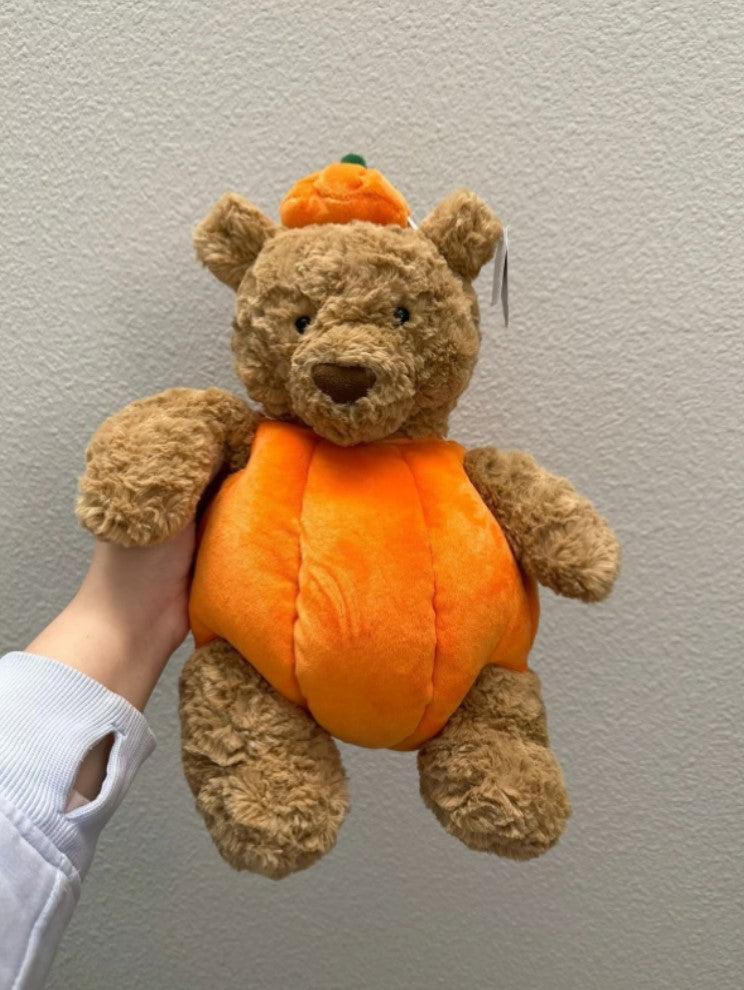 plush cute custom clothes outfits - pumpkin(small/medium/large/huge)