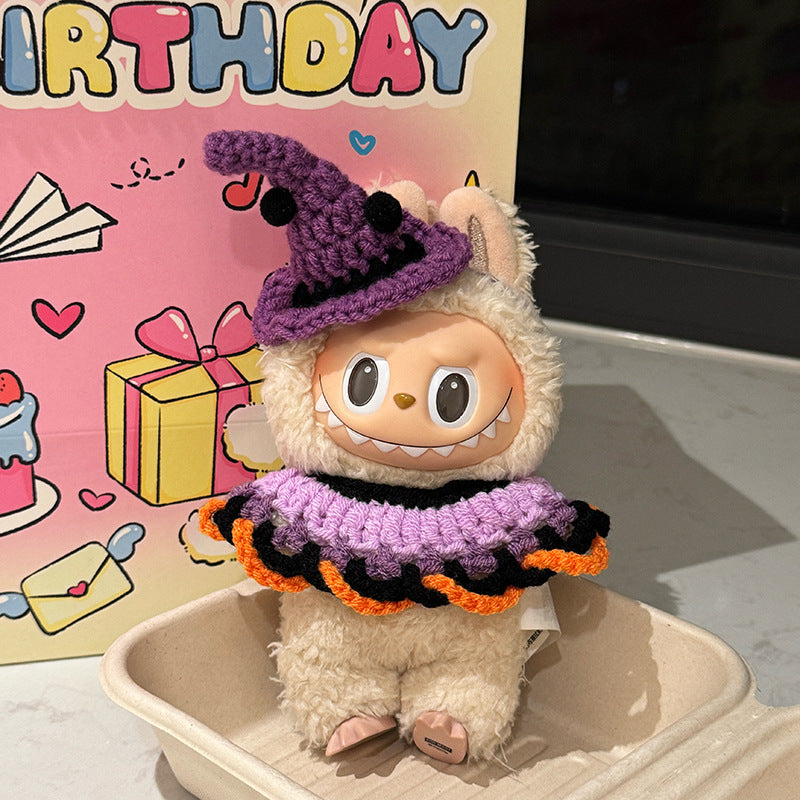 Labubu 4inch bag charm clothes outfits - MXM-WSJ06