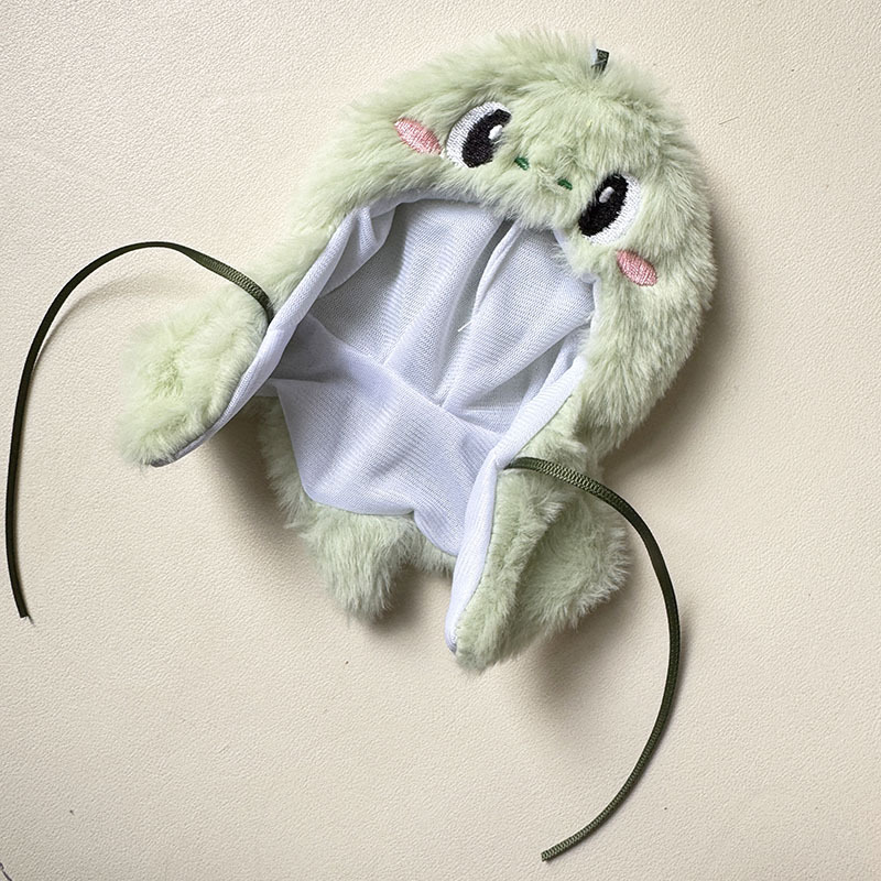 4inch bag charm cute custom clothes outfits - green dinosaur - 020244