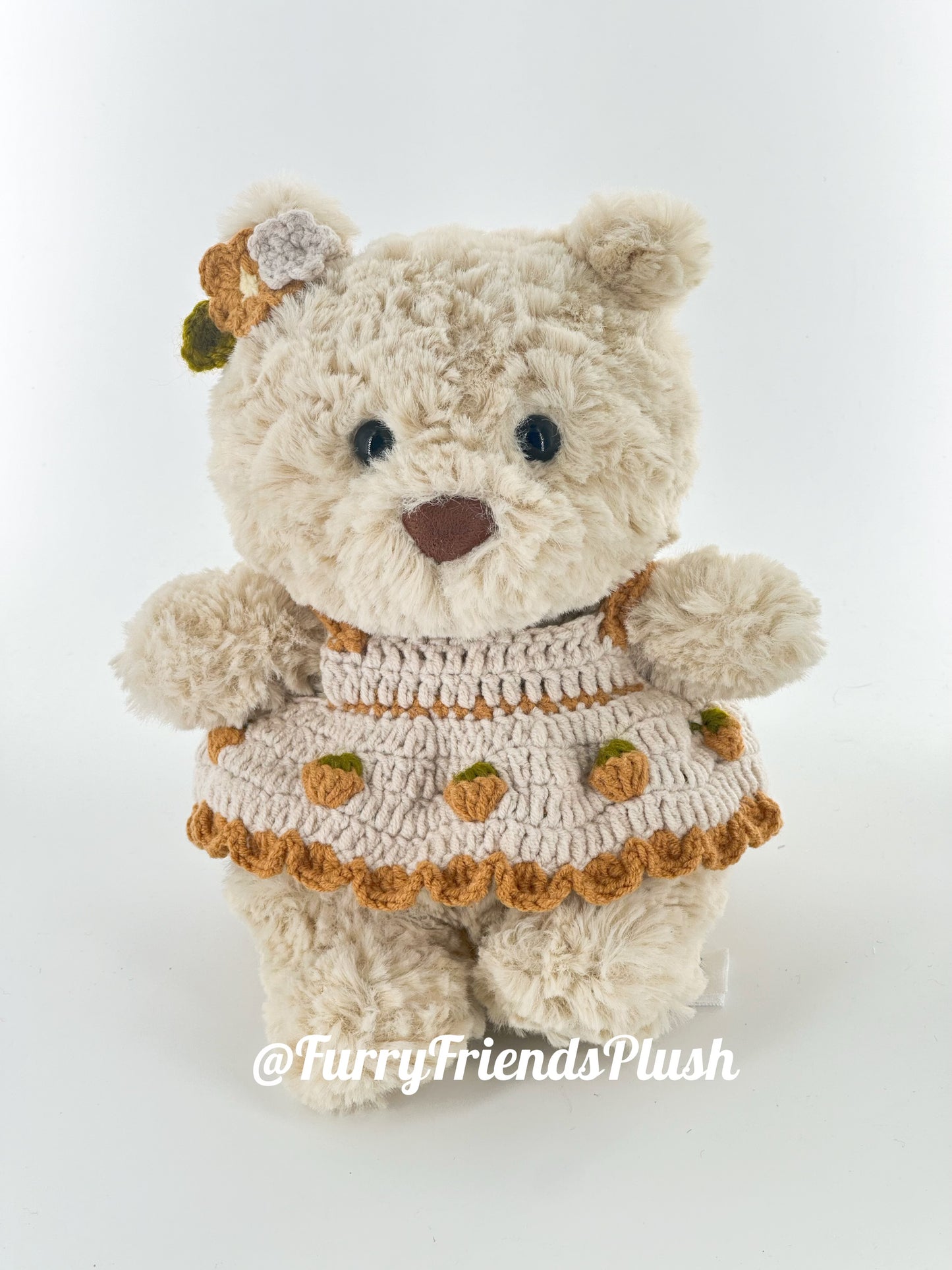 Bartholomew Bear Junior cute crochet clothes outfits