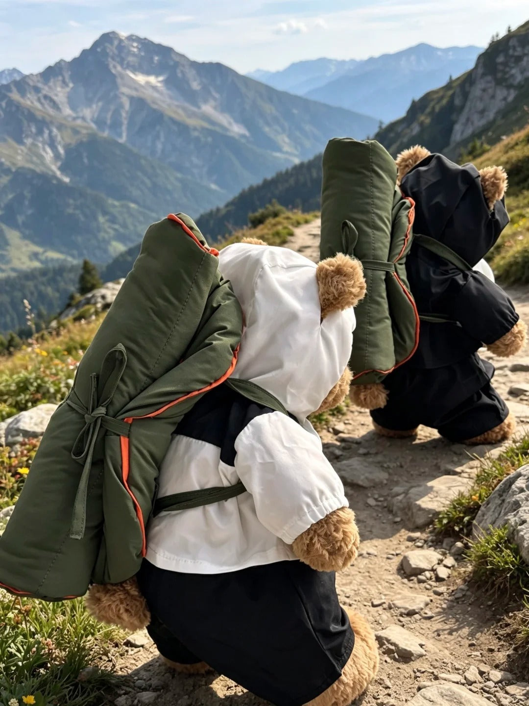 COMING SOON*Bartholomew bear cute clothes outfits - Hiking Sleeping bag