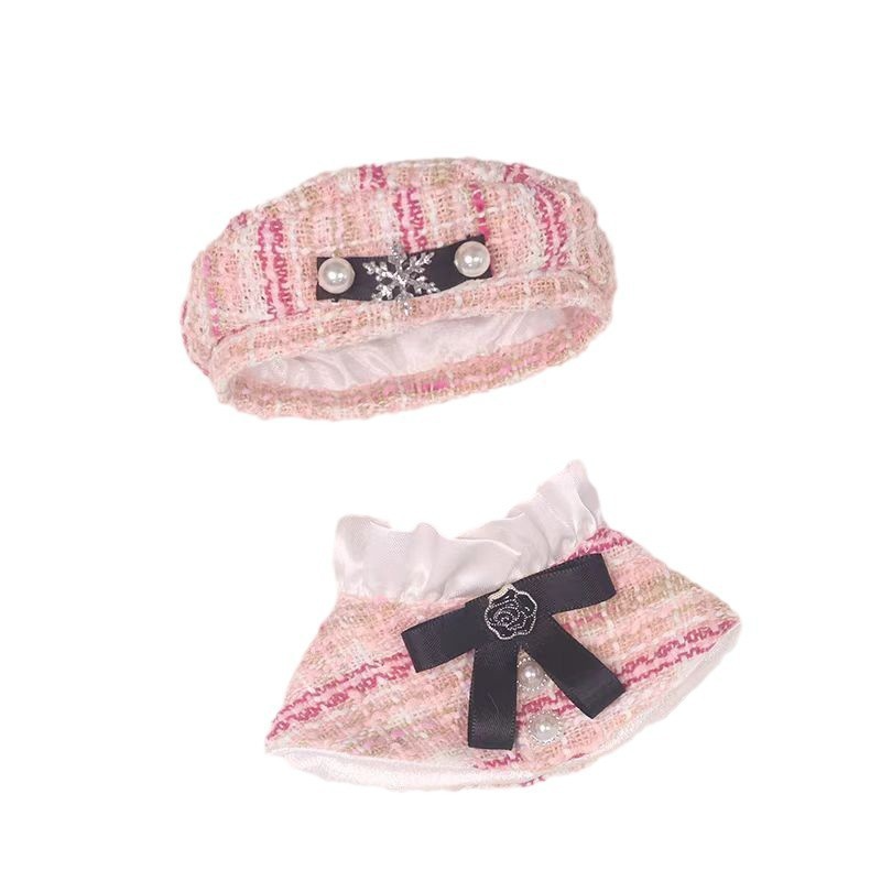 8inch jellycat yummy bunny plush cute custom clothes outfits - Elegant cloak & hat