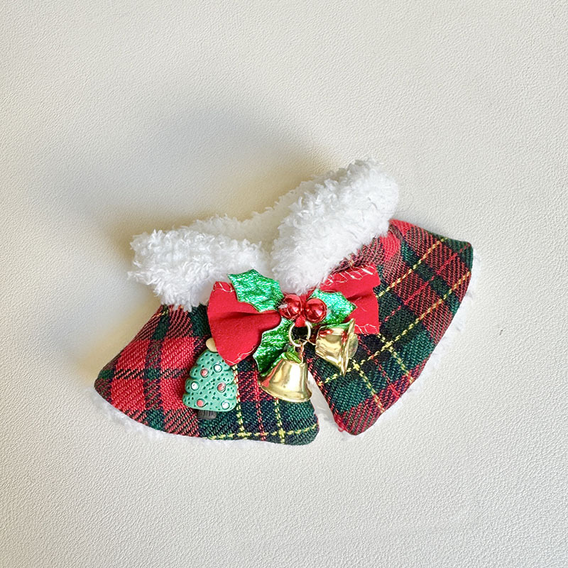 4inch bag charm cute custom clothes outfits - Christmas red cloak - 020247/020248