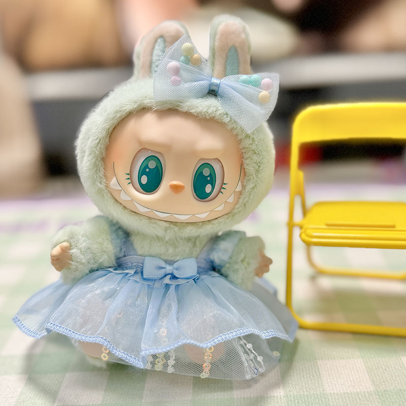 4inch bag charm cute custom clothes outfits - colorful dress - 020224/020225/020226