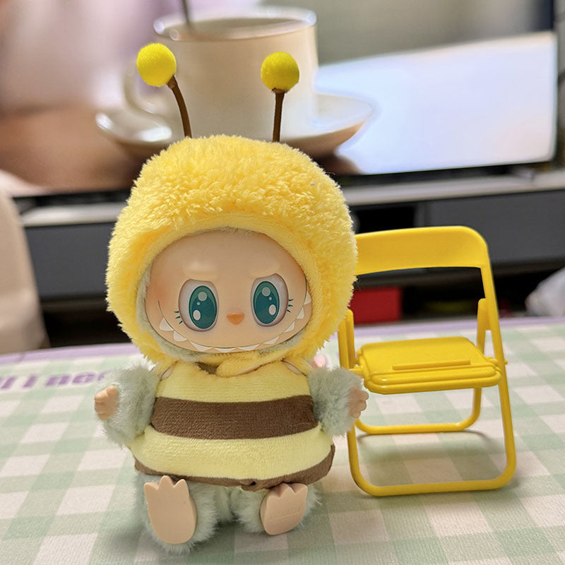 4inch bag charm cute custom clothes outfits - honey bee - LBB001