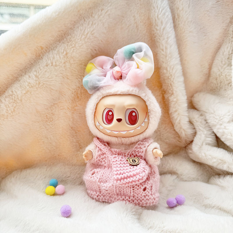 4inch bag charm cute custom clothes outfits - colorful sweater - 020204/020205/020206/020207