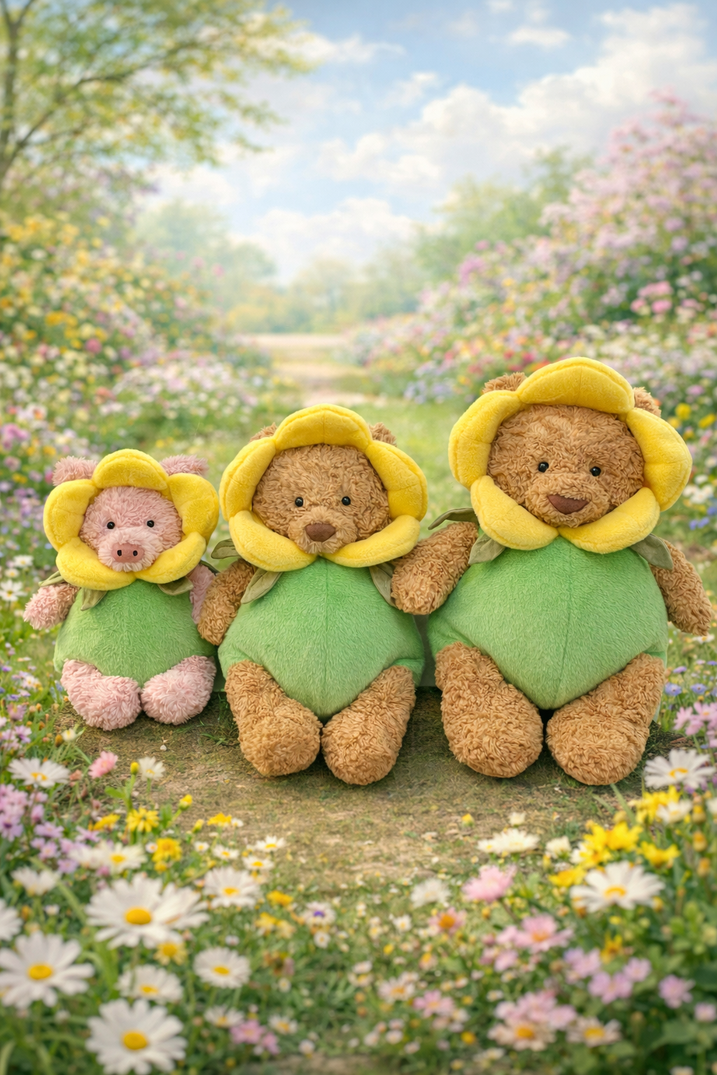 Bartholomew bear clothes outfits - Daffodil – furryfriendsplush