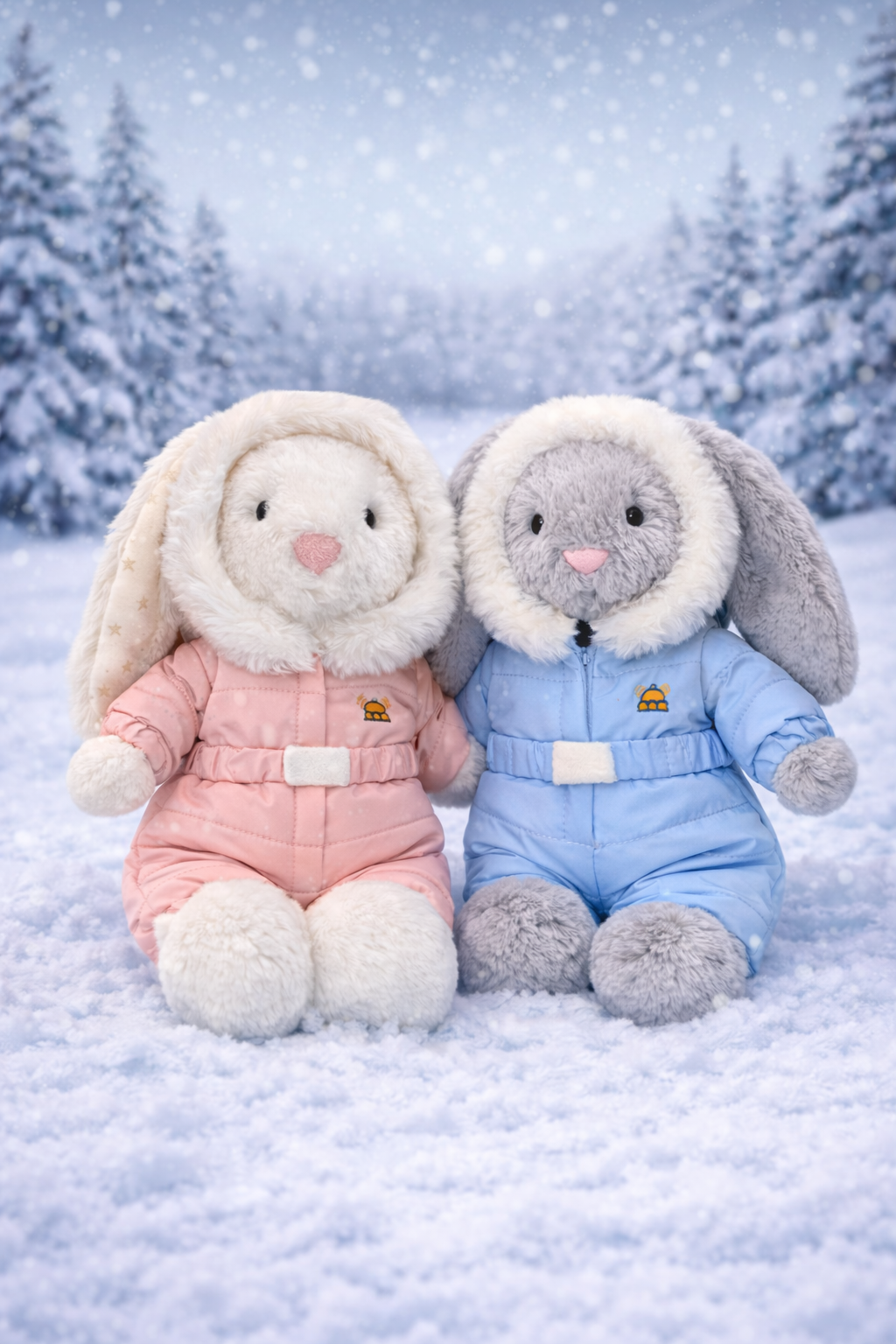 Bashful Bunny cute clothes outfits - Snow Suit – furryfriendsplush