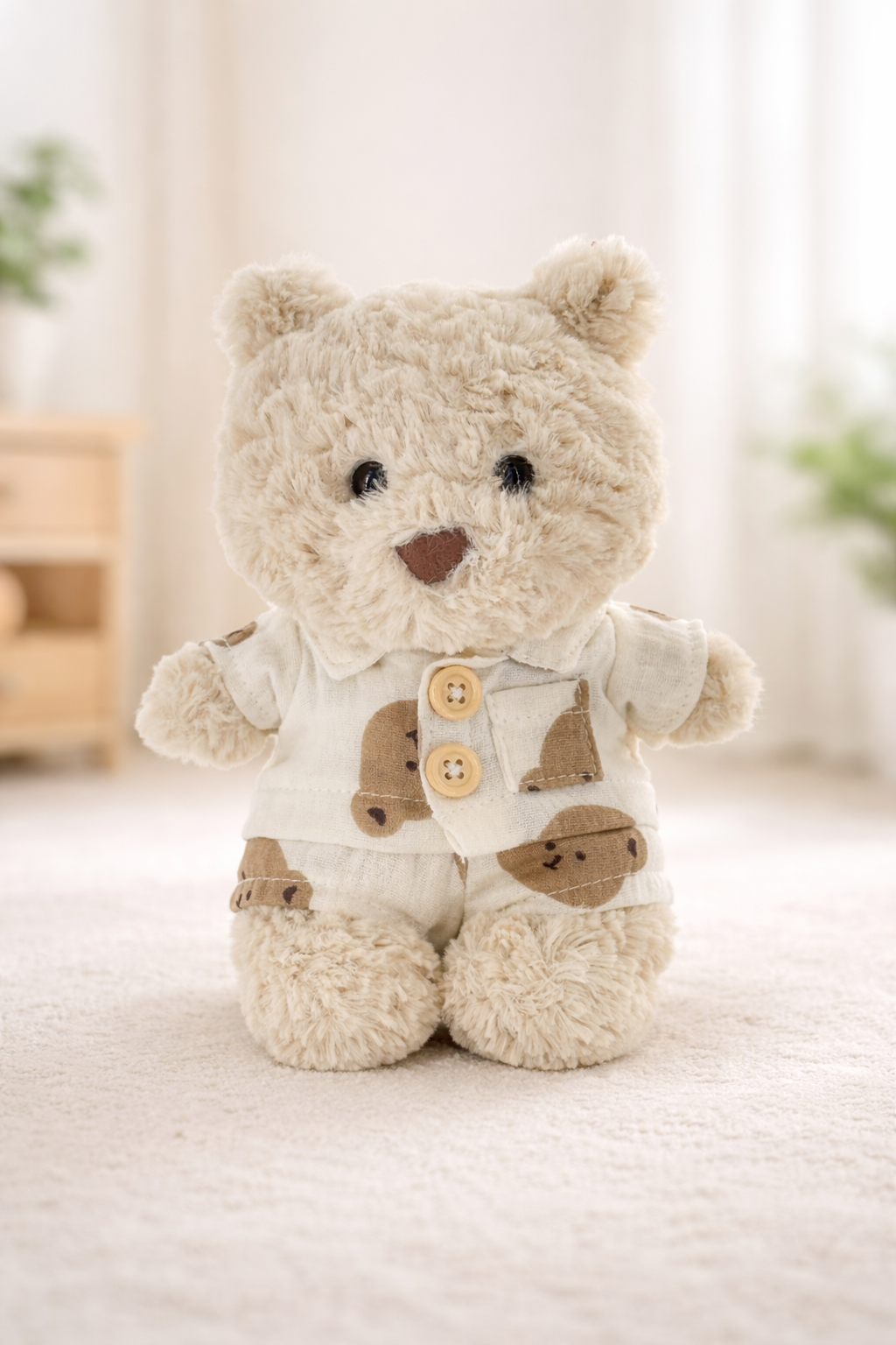 Little Bear Pajamas for Bartholomew Bear Plush | 6 Inch