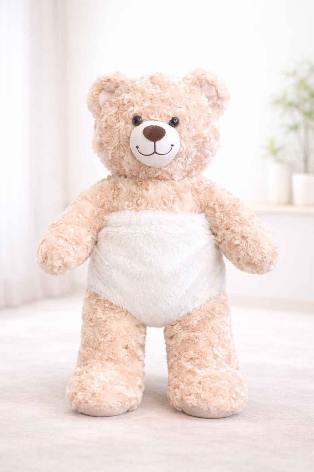 Build-A-Bear Standard plush clothing outfits - fluffy white pull-ups