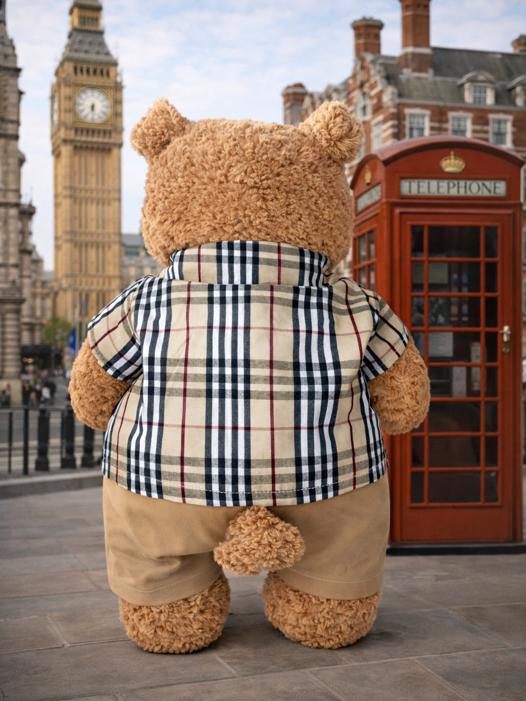 Bartholomew Bär niedliche Kleidung - Karoset - TTM05 (mittel/groß/riesig)